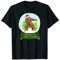 Schneekugel mit Weihnachtsmann-Mütze, Bigfoot Christmas In Juli, Champion T-Shirt