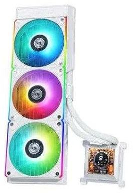 Lian Li HydroShift II LCD-C 360R White All In One CPU Cooler - 360mm