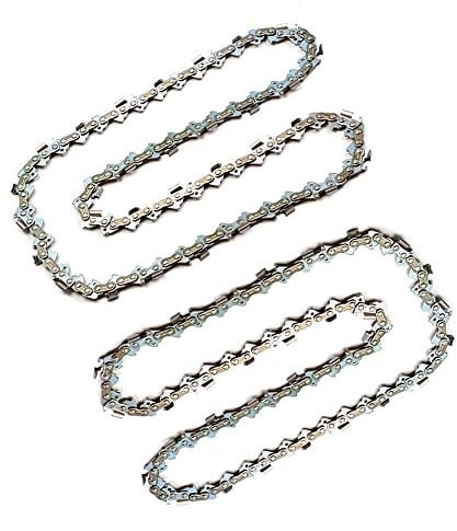 2 X Sägekette 25cm; 1,1mm; 3/8; 40 TG kompatibel mit Einhell GE-HC 18 Li T, GE-LC 18 Li-Solo Kettensäge