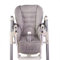 Ersatzbezug Sitzkissen [Bezug für Hochstuhl] kompatibel mit Peg Perego Prima Pappa DINER (braun Karos)