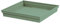 Soucoupe carré toscane - 32.6x32.6cm - Vert Laurier - EDA Plastiques