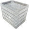 Solent Plastics Pizza Bread Dough Proofing Tray - Set of 5-40 x 30 x 7.5cm (Clear)