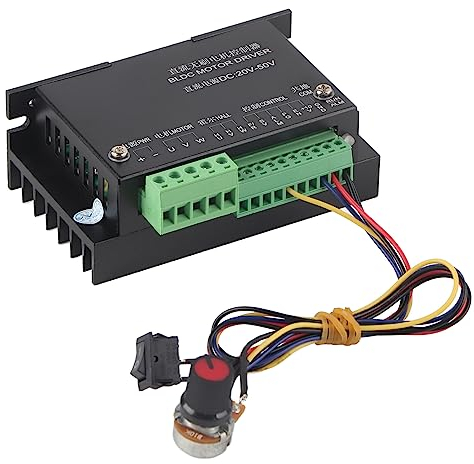 Motortreiber-Controller, BLDC-Controller, DC48V500W WS55220 Bürstenlose Spindel, BLDC-Motorantrieb, CNC-Controller-Board-Modul, Motordrehzahlregler