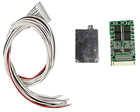 Guvkeug Lithium Battery Balanced 13S 48V 15A 20A 30A 18650 Packs Charging Board PCM for E-Bike/Power Bank Solar Energy (15A)