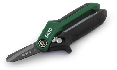 SATA ST93126 Allzweckschere, Universalschare, Mehrzweckschre mit ultra scharfen Titan Klingen und komfortablem Soft-Griff für extra hohe Beanspruchung