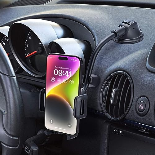 Beglero Handyhalterung Auto Halterung Auto Windschutzscheiben KFZ Smartphone Halterung Handyhalter Auto Verbesserte saugnapf Halterung Auto handyhalter fürs Auto für iPhone15/14/13/12/11,Galaxy20,P50