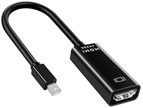 YOXITIXOY 4K Mini DisplayPort to HDMI Adapter. for MacBook Pro, Mac mini, MacBook Air, Microsoft Surface Pro, etc