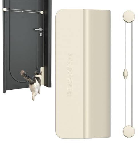 Automotive Pet Door Opener, Door Stop for Dogs Cats | Private Cat Handle with Automatic Open Pet Door | Pet Accessories