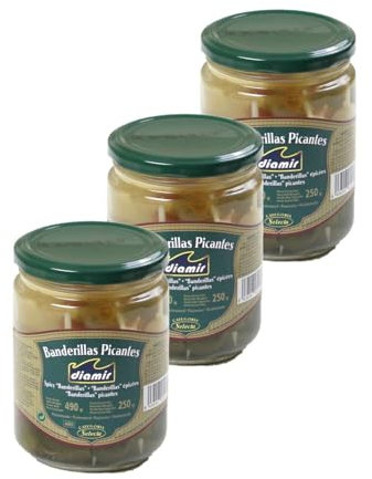 Set di 3 banderilla/spiedino piccante, 415 g