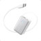 Anker Nano Power Bank, 10,000mAh Portable Charger with 2.3 ft Anker InstaCord Retractable Cable, 45W Max Compact Battery Pack, Smart Display, For iPhone 16 Series, iPad, Galaxy, Pixel, and More