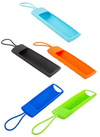 Uonlytech 5stücke Silikon-fernbedienungshülle Für Stick Robuste rutschfeste Schutzhülle Kompatibel Mit Fire-fernbedienungen Für Sicheren Halt Und Schutz Gegen Stöße
