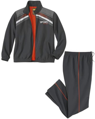 ATLAS FOR MEN - Zweifarbiger Jogging-Anzug Sport aus Microfaser - 3XL