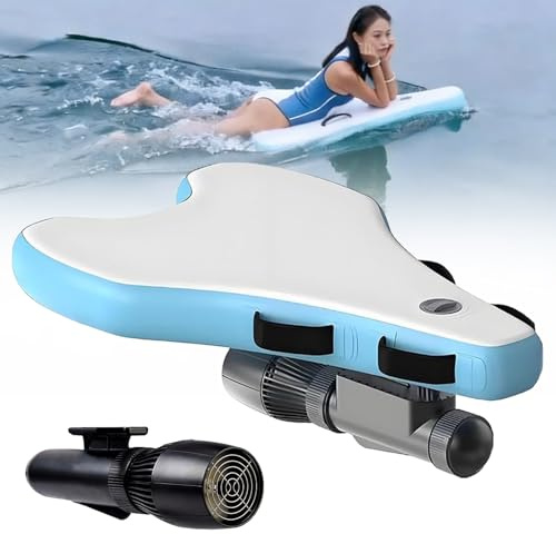 Giuggiolared Planche de Surf électrique 500 W / 700 W avec Moteur, propulseur sous-Marin 24 V, Batterie pour ailerons de Surf et de Sup, pour Planche À Pagaie, Kayak, Bateau Pêche 500W