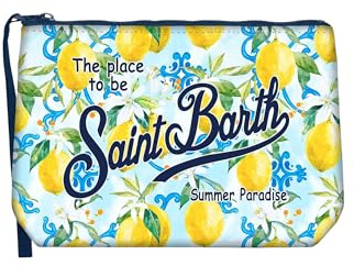 Saint Barth MC2 POCHETTE ALINE IN SCUBA LEMON 01