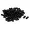 sourcing map 6mm Inner Dia Rubber Hose End Cap Screw Thread Protector Cover Black 100pcs