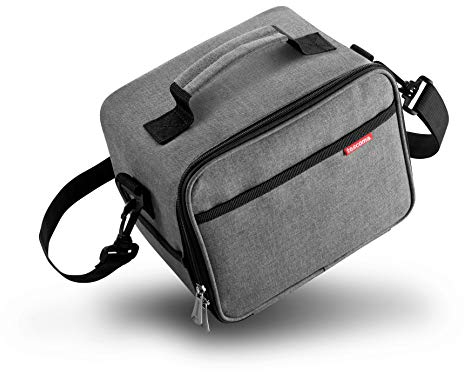 Tescoma 892246 Borsa Termica-Isolante con 3 Contenitori, Antracite “Freshbox”