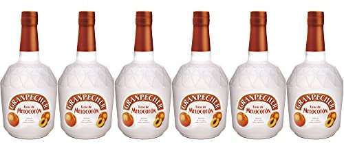 Granpecher - Licor de Melocotón - 6 botellas de 700 ml - Total: 4200 ml