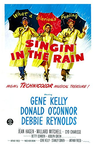 MCP454 Filmposter Singing in The Rain, glänzend 24 x 36 (61cm x 91.5cm)