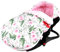 BabyLux FUßSACK 90cm Minky Babyschale Kinderwagen Buggy Jogger Herbst Sommer Frühling (13. Wilde Blüten)