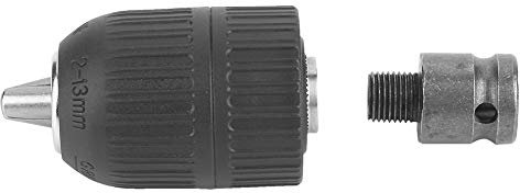 Mandrin sans clé 2-13mm 1/2 -20UNF 2-13mm avec adaptateur de mandrin 1/2 pour la conversion de clé à chocs, Mandrins De Perçage/Clés De Mandrin