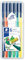 STAEDTLER triplus fibre-tip pen, Fasermaler mit Mix & Match System, eindrucksichere Spitze, ergonomische Dreikantform, STAEDTLER Box mit 6 triplus Fasermalern in den Farben Dinosaurier, 323SB6CS10