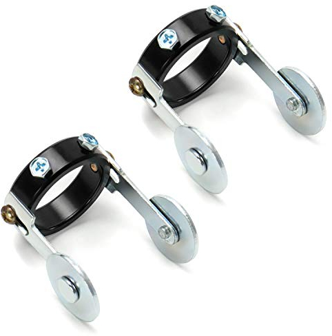 QWORK® 2 unids antorcha rodillo guía rueda de corte plasma accesorios rueda de desplazamiento para P80 antorcha guía