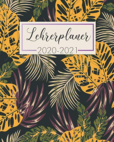 Lehrerplaner 2020 2021: Lehrer Stundenplaner und Unterrichtsplaner, Lehrerkalender für das neue Schuljahr 2020 2021 (Jahresplaner von August 2020 bis Juli 2021, Band 9)