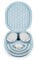 Case for New Apple AirPods Max Can Enter Sleep Mode , Hard Organizer Portable Carry Travel Cover Storage Bag (Blue)