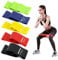Fitnessbänder 5er Set,Loop-Bands,Resistance Bands,Widerstandsbänder Gymnastikband aus Naturlatex für Muskelaufbau, Yoga, Crossfit, Gymnastik usw