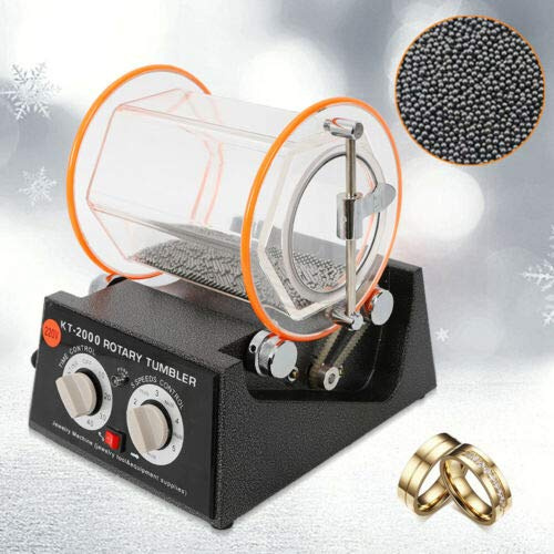 RibasuBB Lucidatrice rotativa elettrica da 150 W, lucidatrice per Gioielli da 5 kg Lucidatrice per tornio Fai-da-Te per levigatura e lucidatura