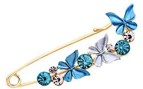 Broche papillon fleur cristal broche pull châle broche anti-exposition épinglette de sûreté épingle à nourrice épingles à nourrice épingles à strass émail broche pull châle broche anti-exposition