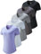 Liberty Imports 5er-Pack schnelltrocknende Kurzarm-T-Shirts für Damen, athletisches Workout-T-Shirt für Fitnessstudio, Yoga, Laufen, Weiß/Grau/Anthrazit/Schwarz/Lavendel, X-Klein