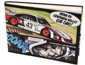 Kompatibel mit Porsche Museum - Notizbuch/Notebook Comic Le Mans