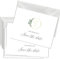 Briefzauber 12x Einladungskarten 'Save the Date' Hochzeit mit 12x Umschlägen | Din A6 Set mit Einfüllhilfe | Motiv: Minimal