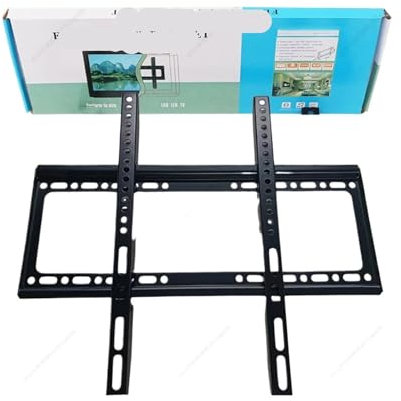 Support de Moniteur de Montage TV 26-63 Pouces Support de télévision à écran Plat Mince Support de télévision réglable avec Niveau