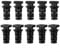 10Pcs Cable Sleeve, Cable Gland Connectors Rubber Strain Relief Cord Power Tools Cable Sleeves for Electric Tools Electric Drill Cable Protections(3.5mm-black)