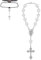 Mrltau Chapelet pour St Christophe - Porte-bonheur et Pendentif de Voiture pour Miroir - Cadeau