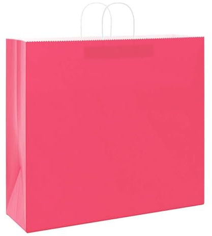Générique Sacs en Papier Kraft 50 pcs avec poignées Rose 54x15x49 cm, Arts & Loisirs, Fêtes & soirées, Cadeaux, Emballage de Cadeaux, Sacs pour Cadeaux, Rose, 6.5 KG, 4101668
