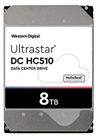 WD HGST Ultrastar He10 8TB Interne Server Festplatte HUH721008ALE600 3,5 Zoll HDD SATA 6Gb/s 7200RPM 256MB Cache (Reconditionné)