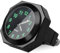 LEKEFETO MotorradUhr Wasserdicht, Motorrad Fahrrad Uhr Leuchtende, Motorraduhren für Lenker, Uhr Motorrad, Motorrad Fahrradzubehör, Durchmesser 22-26 mm - Schwarz