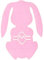 12 Piece Dinner Set Easter Bunny Tableware Silverware Rabbit Fall Cutlery Holder Bag Adorable Cutlery Holder for Party Utensil Pocket Fall Flatware Holders Easter Party Breakfast (15x11cm)