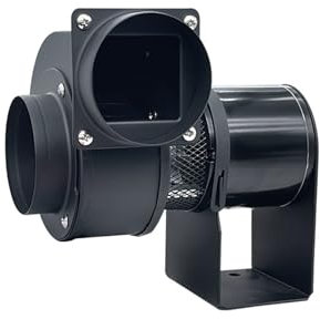 KAKAK Ventilatore centrifugo Piccolo Resistente alle Alte Temperature CY076H, 25 W, for aspirazione fumi, circolazione Aria Calda con Forte capacità di dissipazione del Calore