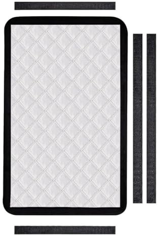 ZYNCUE Wohnmobil-Markise, wasserdicht, faltbar, Sonnenschutz, Vorhang für Wohnmobil, Reiseanhänger, Schwarz/Silber, 635 x 41 cm