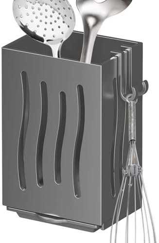 Generico Wall Mounted Chopstick Display Rack Organizer - Cutlery Rack Organizer, Independent Multifunctional Design, Draining Ventilation | Spoon Chopsticks Ute Storage Box