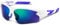 BEACOOL Polarized Sports Sunglasses for Men Women Youth Baseball Cycling Fishing Running TAC Glasses,White Blue,70x140 millimeters