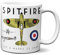 KRAFTYGIFTS Personalised Spitfire Bomber Mug Cup RAF Plane Tea Coffee BPM08