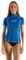 Seac T-Sun Short Lady, Maglia protettiva Rash Guard per snorkeling e nuoto anti UV, blu, L