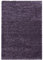 Teppium Moderner Hochflor Teppich Läufer Flur 100 x 200 cm Violett - Shaggy Flauschiger Teppich, Extra Weich, Pflegeleicht - Ideal als Bettvorleger Schlafzimmer, Küchenläufer, Wohnzimmerteppich
