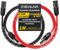Solarkabel 4mm²/6mm², Solarkabel Verlängerung 1/2/3/5/8/10/12/15/18/20M, Multi-Contact 4 Solarkabel, IP67 Wasserdichtem, Solarkabel Verlängerungskabel(6mm² 1M)