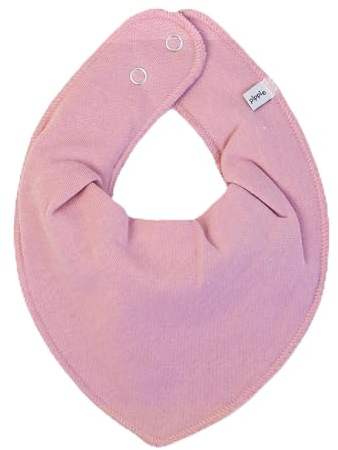 Pippi Babywear Halstuch Lätzchen Dreieckstuch Biobaumwolle uni (* altrosa)